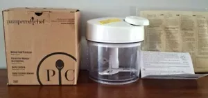 Pampered Chef Manual Food Processor w/ Storage Lid included. NEW In Open Box - Picture 1 of 6