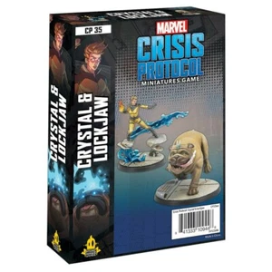 Marvel Crisis Protocol Miniatures Game Crystal & Lockjaw Character Expansion - Picture 1 of 3
