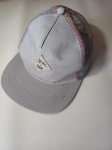 Mountain Warehouse Explore Grey Grau & Orange Mesh Cap Mütze  - Bild 1 von 3