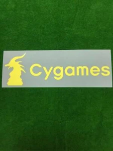 OFFICIAL CYGAMES SPONSOR for JUVENTUS Jersey BACK SPONSOR - Picture 1 of 10
