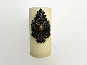 Alfiler de vela de escudo, Viejo Mundo Medieval Tradicional Transición Real Rey - Imagen 1 de 3