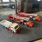 Lot Of 2 Matchbox Auto Transporter Car K-10 Super Kings 1976 Diecast And Crane