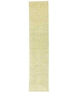 Muted Floral Transitional Oriental Runner Rug Kitchen Hallway Decor 3X12 ft - Picture 1 of 17