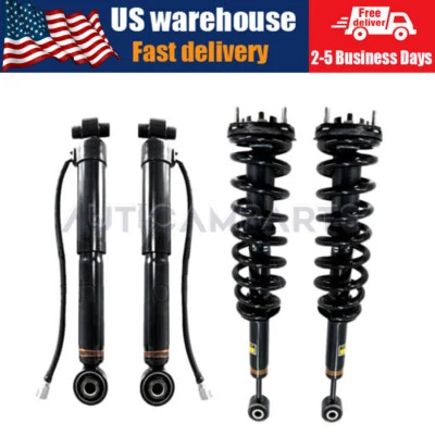 Full Set Front Rear Shock Absorbers Struts Electric For Toyota Sequoia 2007-2019 - Image 1 of 4