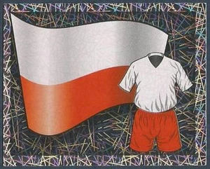 MERLIN - ENGLAND WM 2006 - #130 - POLEN TEAM FLAG & KIT - SILBERFOLIE - Bild 1 von 1
