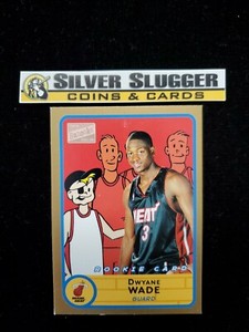2003-04 Dwyane Wade Topps Bazooka Gold Rookie #280 Miami Heat