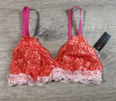 Женский бюстгальтер без границ маленький треугольный бюстгальтер без подкладки кружевной регулируемый ремень - Изображение 1 из 4