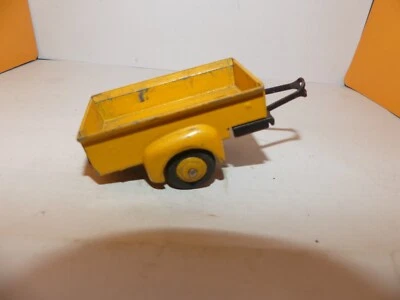 DINKY TOYS FRANCE REMORQUE JAUNE POUR CAMION STUDEBAKER OU FORD - Photo 1/4