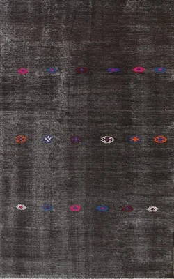 Alfombra turca Tribal Kilim 7x11 alfombra reversible de lana oriental tejida a mano Foto 1 de 4