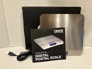 Onyx Stainless Steel Digital Postal Scale - Picture 1 of 9