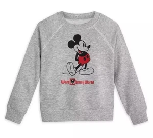 Walt Disney World Parks MICKEY MOUSE Classic Pullover Sweatshirt Kids 13 Youth - Picture 1 of 3