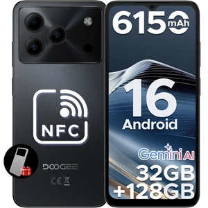 DOOGEE Note 56 Pro AI Android 16 Smartphone Ohne Vertrag, 32GB+128GB 6150mAh NFC - Bild 1 von 9