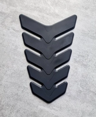 3D Rubber Motorcycle/Motorbike Tank Pad for HONDA Motorcycles - Black - Image 1 of 3