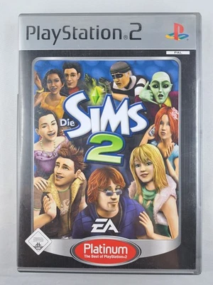 PS2 Die Sims 2 Spiel mit Anleitung Sony Playstation GETESTET GRATISVERSAND - Bild 1 von 3