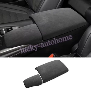 Cubierta de caja de reposabrazos Alcantara para Lexus RX270 RX300 RX350 RX450h 2016-2022 - Imagen 1 de 20