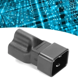 Power Adapter Male To Female Scratch Resistant Flame Retardant Corrosion Res NEW - Afbeelding 1 van 12