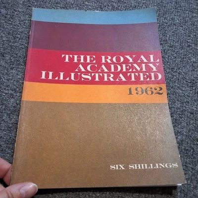 THE ROYAL ACADEMY ILLUSTRATED 1962 vintage book paintings sculptures art uk pb  - Image 1 of 4