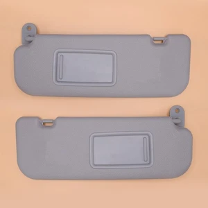 Grau 2pcs Seite Sonnenblende mit Spiegel für Hyundai Veloster 2012-2015 Auto - Picture 1 of 5