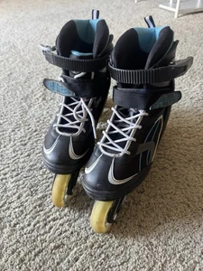 Bladerunner Advantage Pro XT W Damen Inline Rollschuhe Größe 8 schwarz blau - Bild 1 von 11