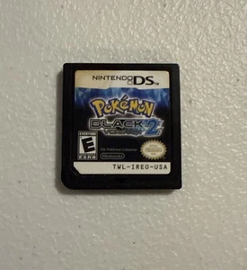 Pokemon Black Version 2 (Nintendo DS, 2012) Authentic Cartridge Only! Tested - Picture 1 of 11