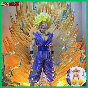 ✅ Figurine Dragon Ball Son Gohan Anime Manga 35cm Statue Super Saiyan - Imagen 1 de 6