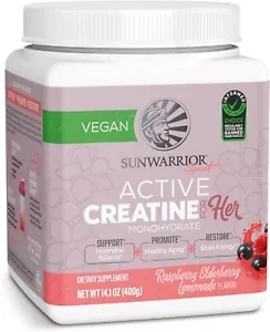 Sunwarrior Creatine for Women Monohydrate Powder Micronized PreWorkout 14.1 oz - Picture 1 of 7