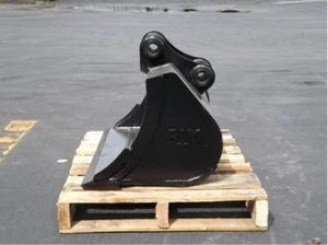 New 36" Clean Up Bucket for a Case CX31B with Coupler Pins & Bolt On Edge - Picture 1 of 4