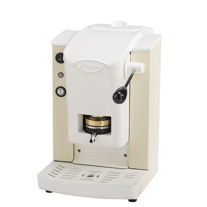 MACCHINA CAFFE FABER SLOT PLAST OTTONE CIALDE ESE CARTA 44 MM + OMAGGIO - Immagine 1 di 1