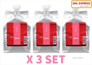 LEBEL IAU CREAM MELT REPAIR HAIR TREATMENT REFILL 1000ml X 3 SET JAPAN - Picture 1 of 6