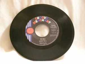 BUDDY RICH The Bull Groove Merchant mono/stereo 45 rpm 7" vinyl single - Bild 1 von 3