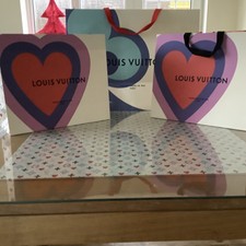 100% Authentic Louis Vuitton Game On Collection Gift Bags (3 Bags)