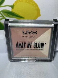 NYX Cosmetics Away We Glow Illuminating Powder-AWGIP02 Shimmer Thrill New - Picture 1 of 3