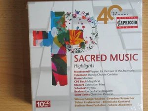 Sacred Music Highlights, Capricco, 10 CDs, neu, OVP - Bild 1 von 2