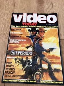 Video today 1986.The Evil Dead. Pre Cert recordings act. Dolly Parton interview - Picture 1 of 1