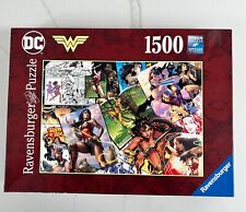 Wonder Woman 1500 Piece Ravensburger Jigsaw Puzzle - completed once 