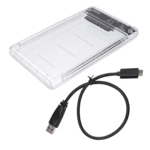 2 .5 Tragbare Festplatte 2,5 Zoll Festplattengehäuse SSD-Gehäuse - Afbeelding 1 van 12