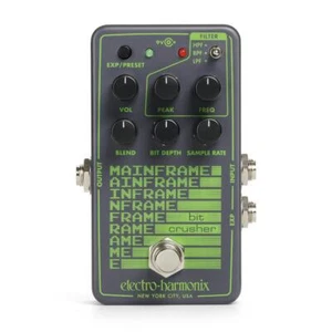 Electro-Harmonix Mainframe Bit Crusher pedale per chitarra - Foto 1 di 7