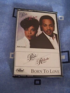 Peabo Bryson & Roberta Flack - Born To Love (1983) Audio Cassette Album (VG+) - Picture 1 of 3