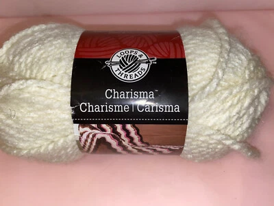 Loops & Threads Charisma ( Off White) #9  Bulky Yarn - 1 Skein - Image 1 of 4
