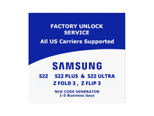 FACTORY UNLOCK SERVICE FOR USA CARRIERS SAMSUNG GALAXY S22/S22+/ S22Ultra/ZFOLD3