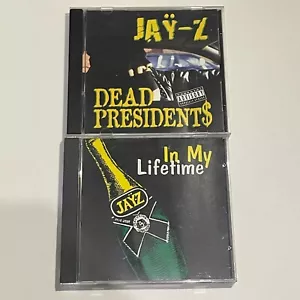 Jay-Z In My Lifetime & Dead Presidents Single CDs - Picture 1 of 4