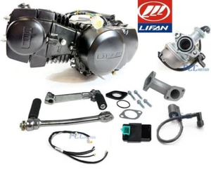 4 Down SEMI AUTO LIFAN 125CC Motor Engine XR50 CRF50 DIRT BIKE SSR BIKE EN35-SET - Picture 1 of 7