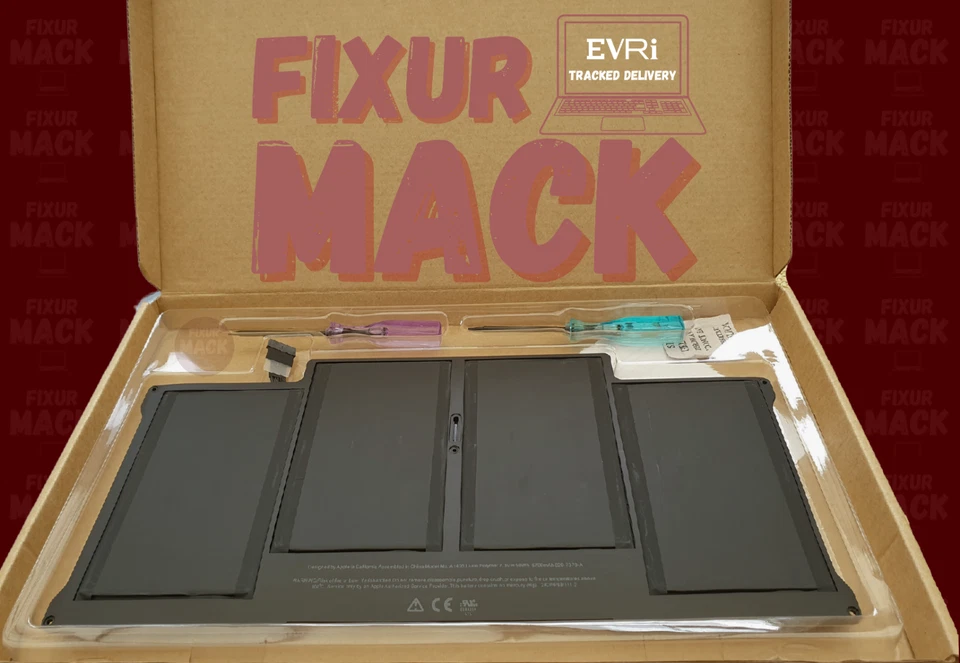 New Genuine Apple MacBook Air 13" A1466 2011 2012 Battery Model A1405 - Image 1 of 2