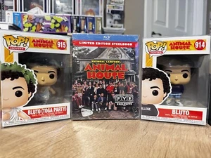 Steelbooks & Funko Pops ANIMAL HOUSE Edition, Sealed OOP FYE MOVIE 2 Bluto Pops - Picture 1 of 15