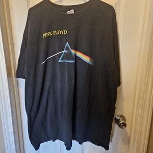 90s Pink Floyd Dark Side of the Moon T-Shirt 3XL - Front & Back Graphic - Picture 1 of 11