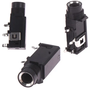 3pcs/lot 6.35mm Jack stereo female socket connector audio adapter 4pins G3EXCAQ6 - Picture 1 of 12