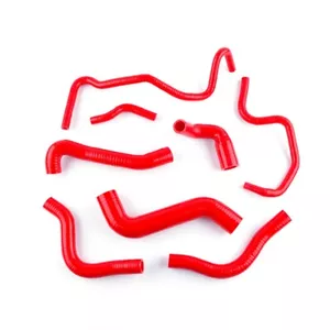 Silicone Coolant Radiator Hose Kit For Audi TT 1.8t 225p 3PLY Warm Wind Pipe Red - Picture 1 of 18