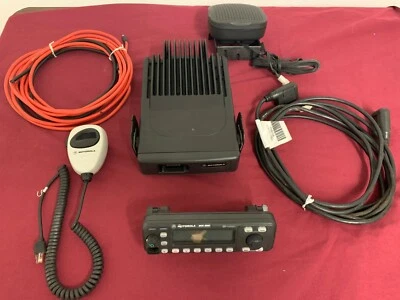 UPGRADED MOTOROLA MCS2000 VHF 110 Watt 250Ch SMARTZONE 146-174Mhz REMOTE RADIO - Image 1 of 4
