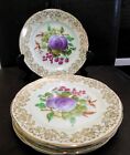 Imperial Bone China Warranted 22kt Gold Decorative Set of 6x Tea Side Plates