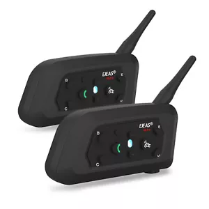 EJEAS V6 Pro+ Bluetooth5.1 Intercomunicador Moto Mejorado Sistema de Intercom 2X - Imagen 1 de 19
